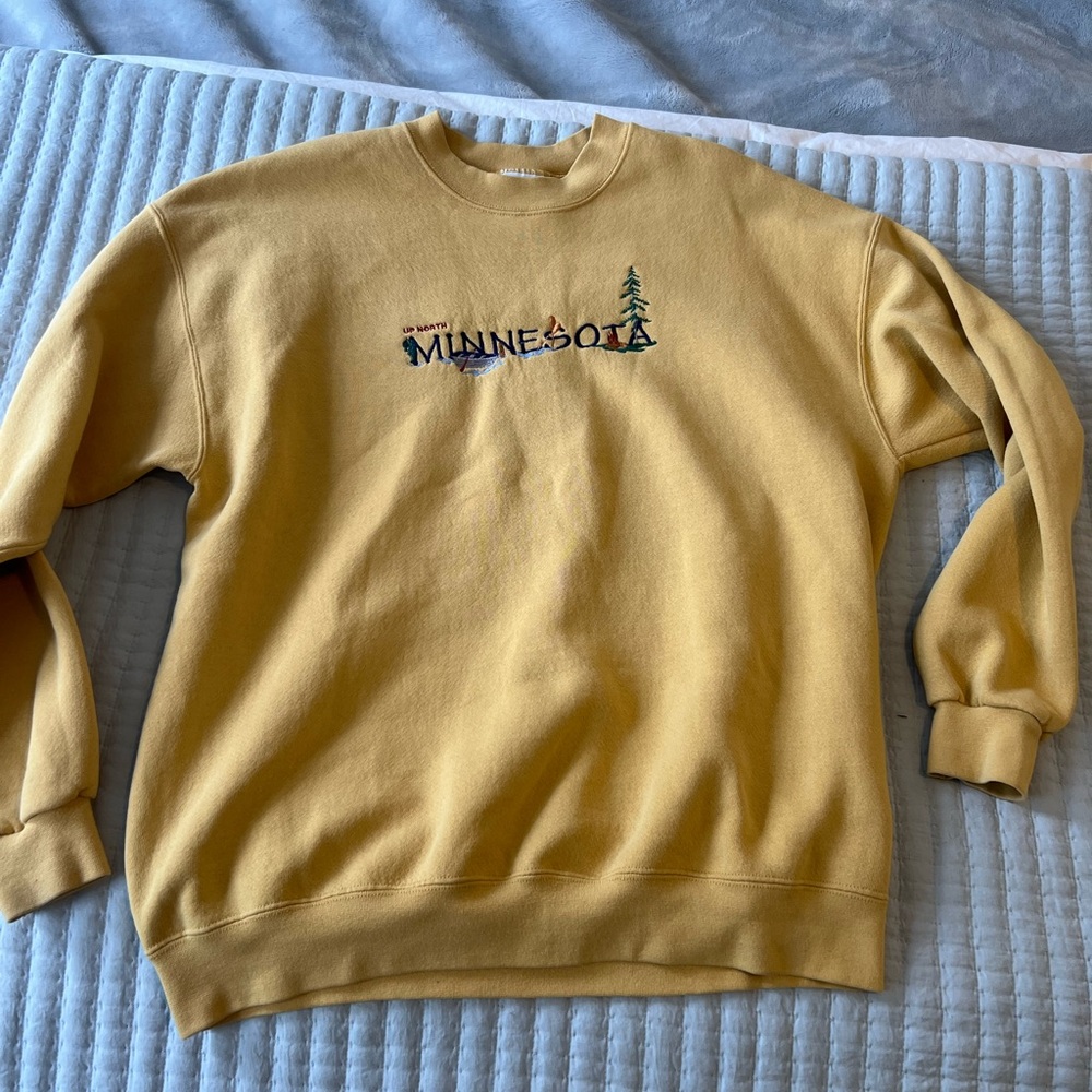 Vintage Lee embroidered Minnesota Crewneck